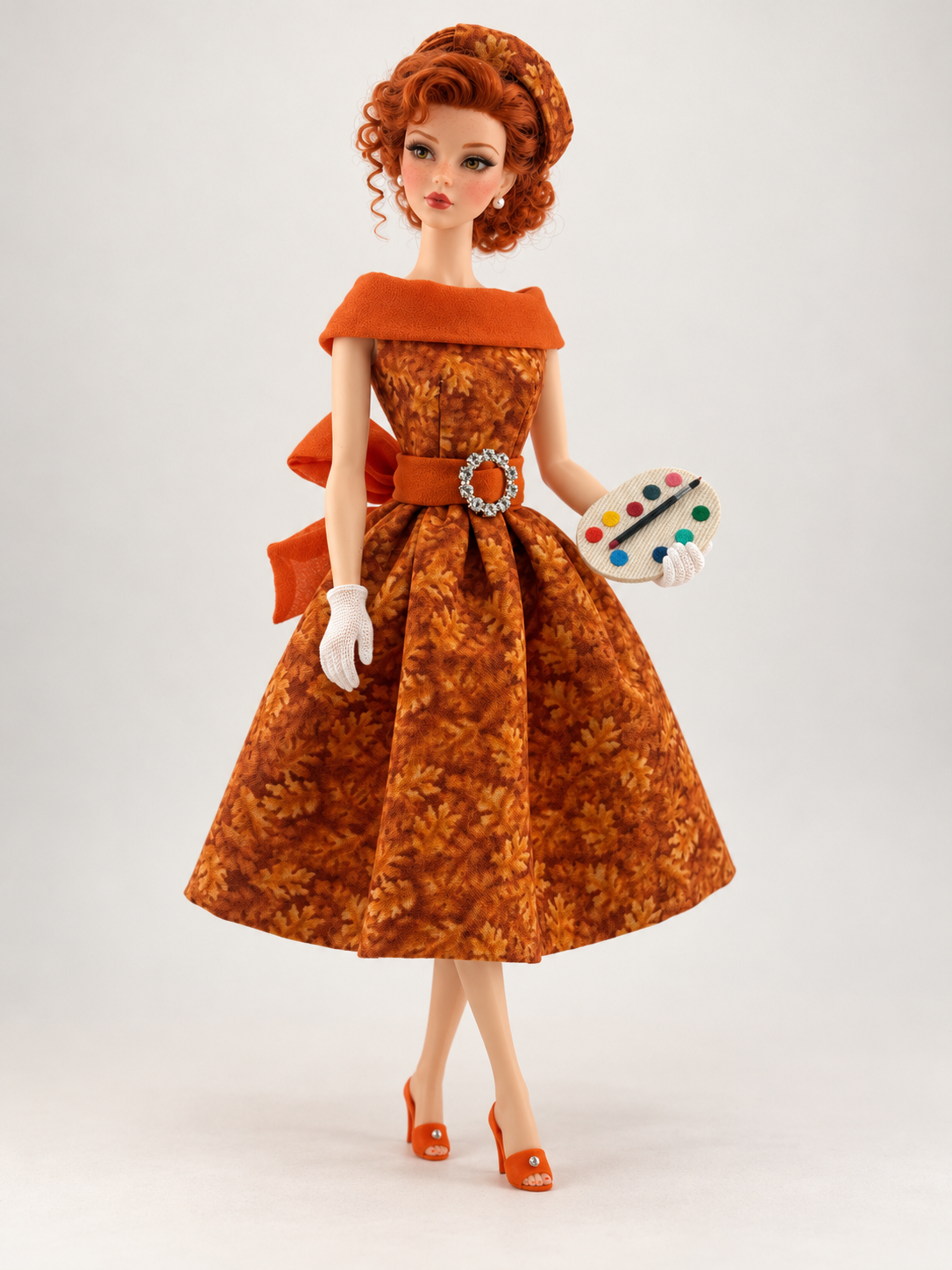 Modern Art — Autumn at the Cottage | Handmade Barbie Fashion Ensemble