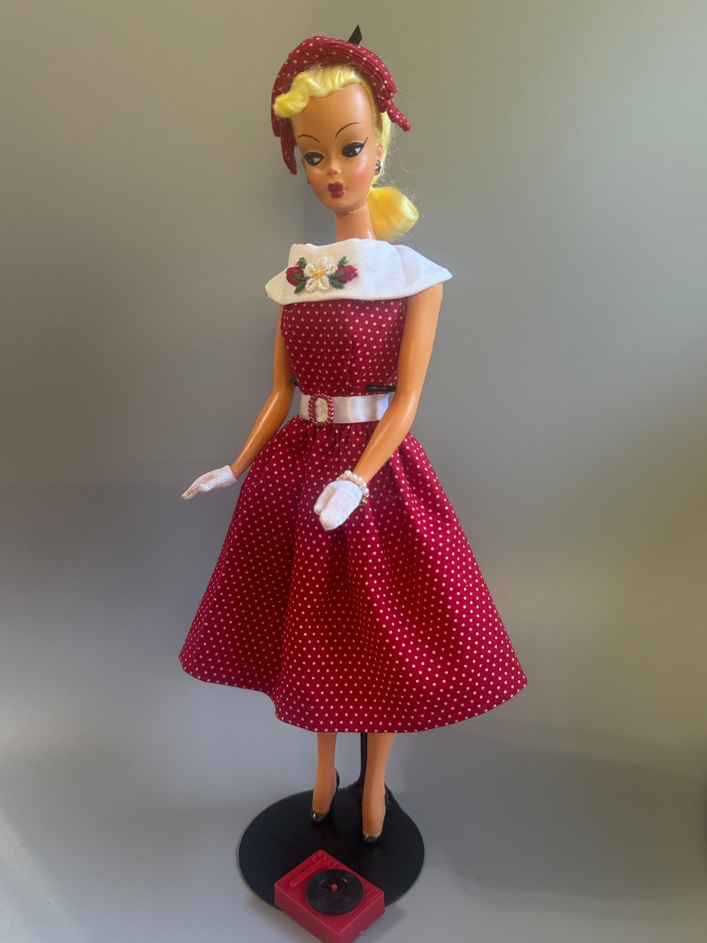 Bild Lilli Reproduction Art Doll – Hand Painted & Dressed in “Dancing Doll” Inspired Fashion
