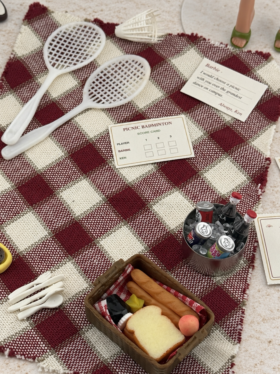 September Sweethearts – Vintage Barbie & Ken Autumn Picnic Set