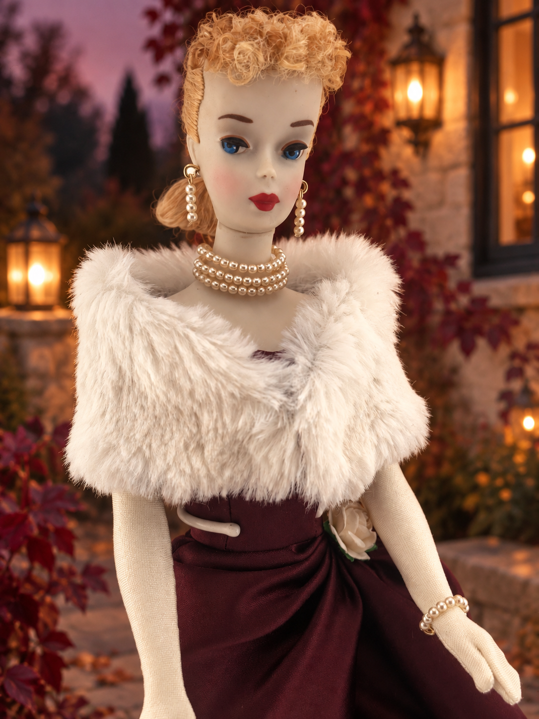 ENCHANTED EVENING AT THE COTTAGE
Restored Vintage #3 Ponytail Barbie