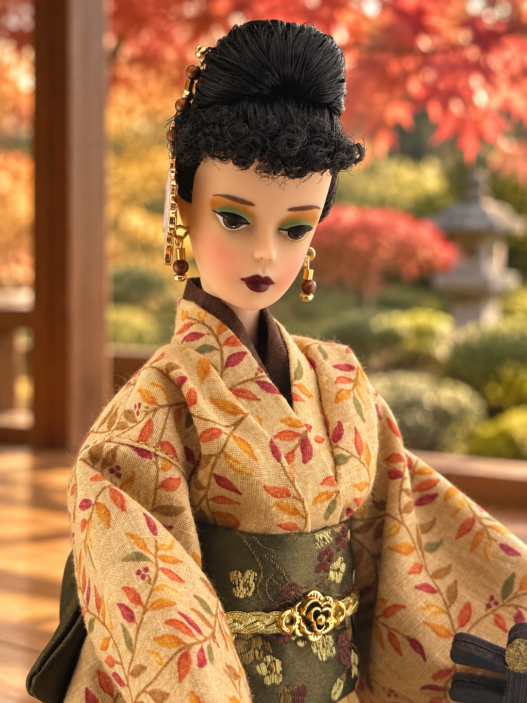 Autumn in Japan – OOAK Reproduction Barbie | Autumn at the Cottage