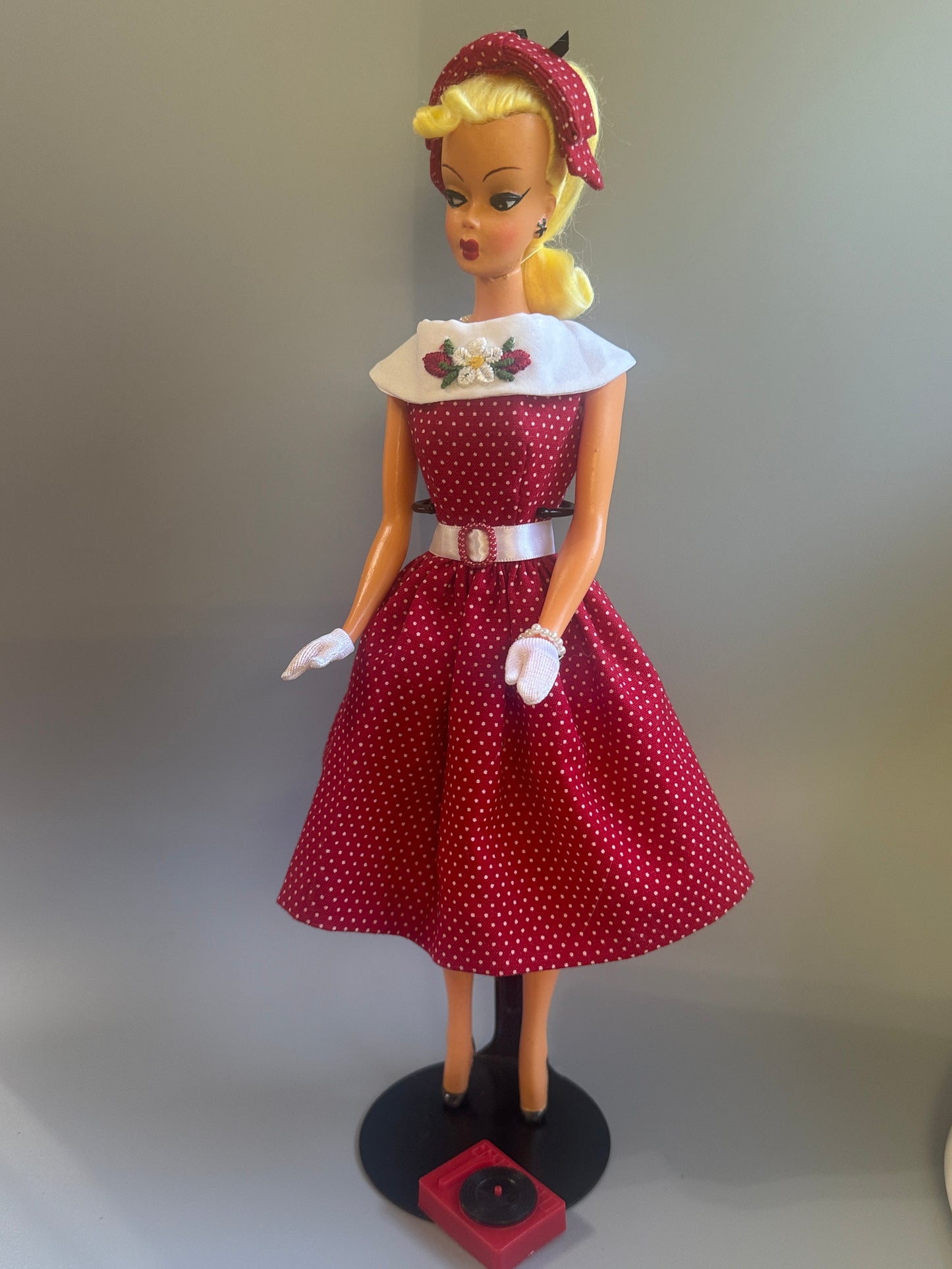 Bild Lilli Reproduction Art Doll – Hand Painted & Dressed in “Dancing Doll” Inspired Fashion