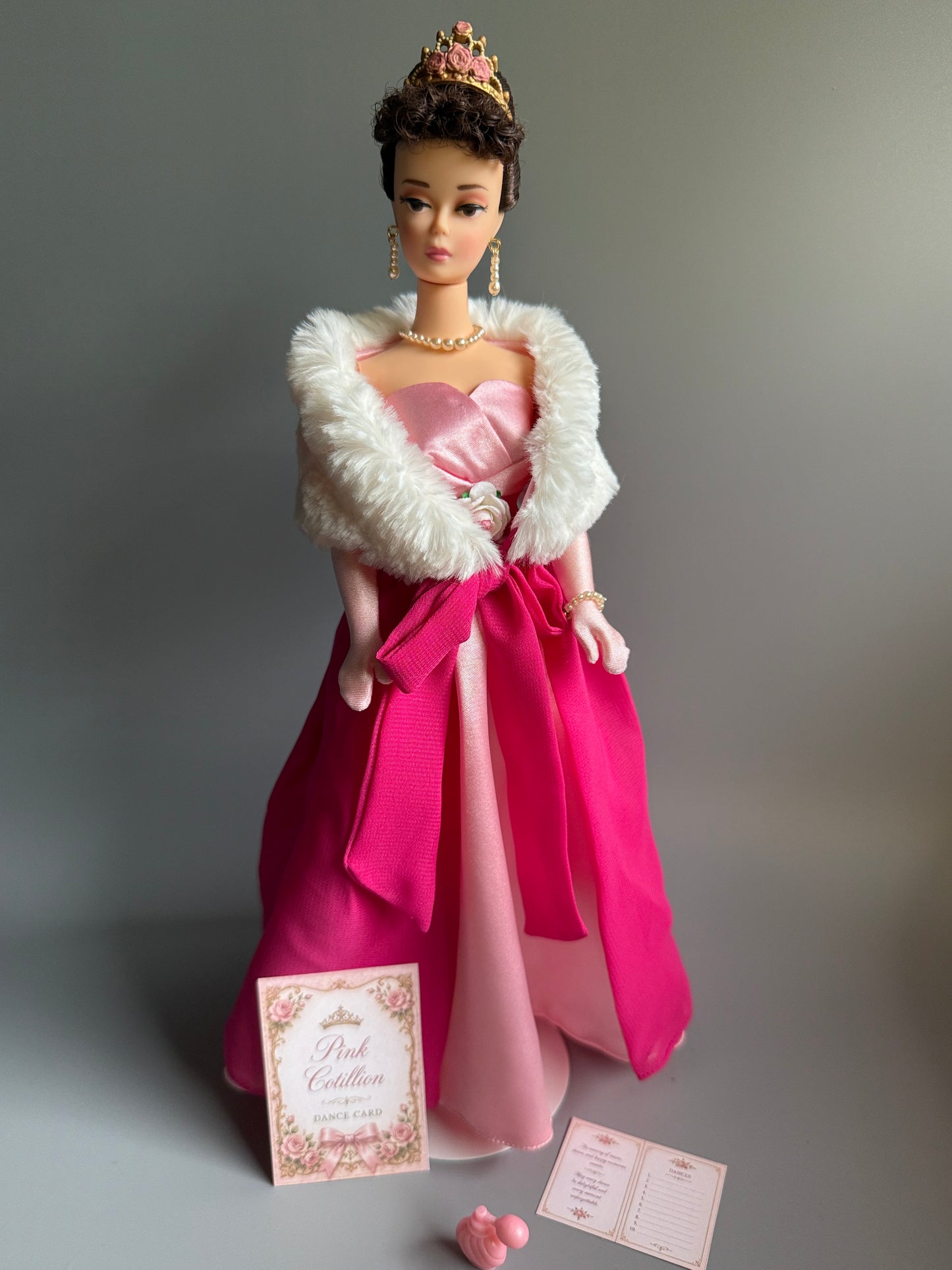 The Pink Cotillion - OOAK Vintage reproduction Barbie doll
