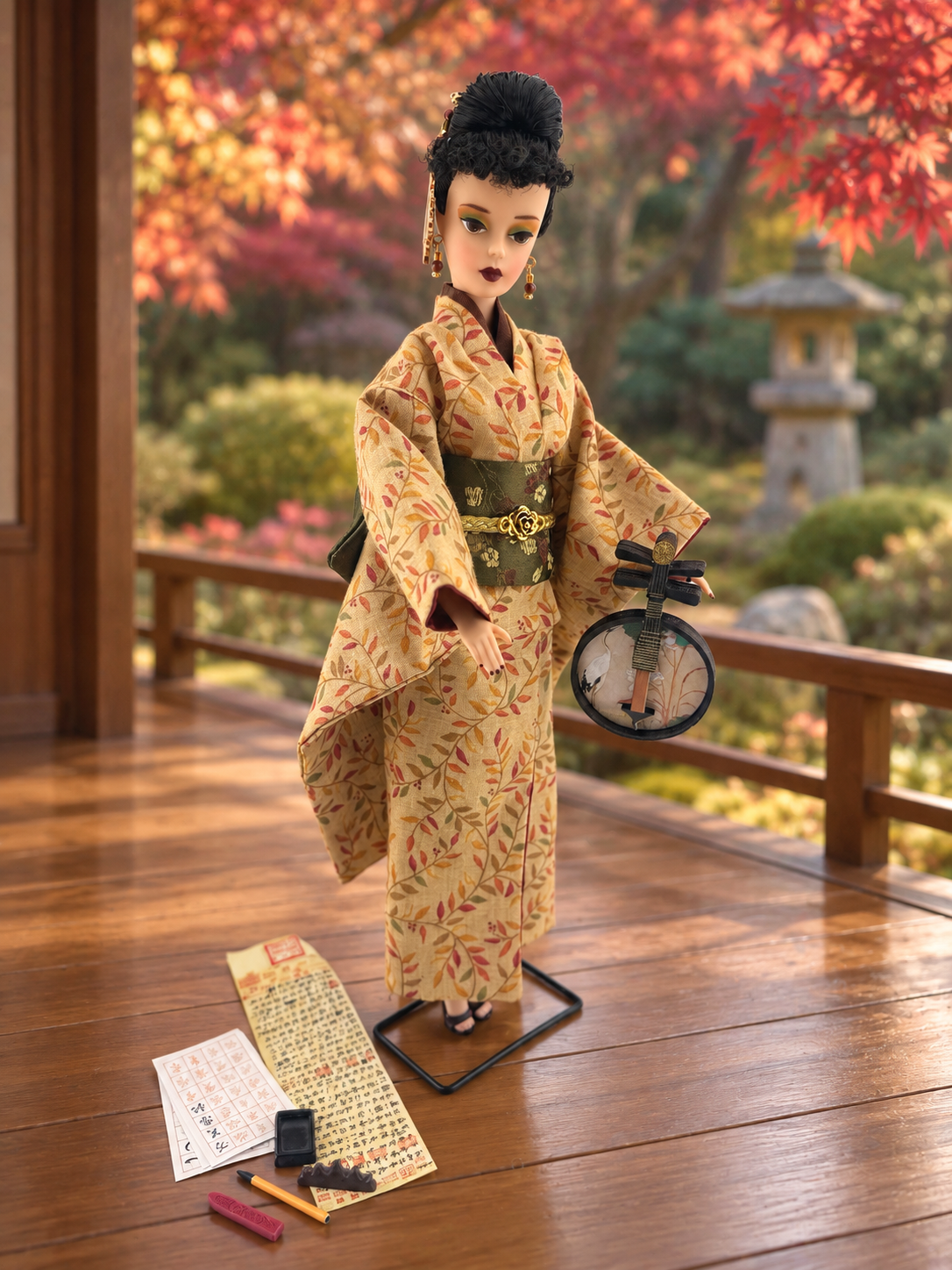 Autumn in Japan – OOAK Reproduction Barbie | Autumn at the Cottage