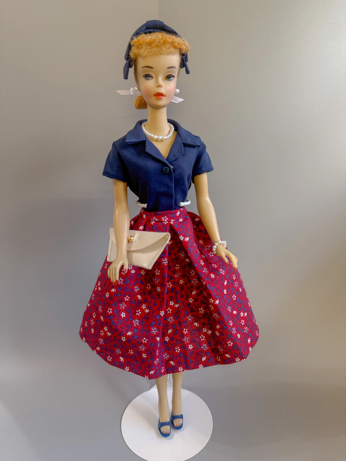 Vintage Barbie #3 Ponytail Doll Restored Blonde - OOAK Fashion Ginger's Doll Cottage