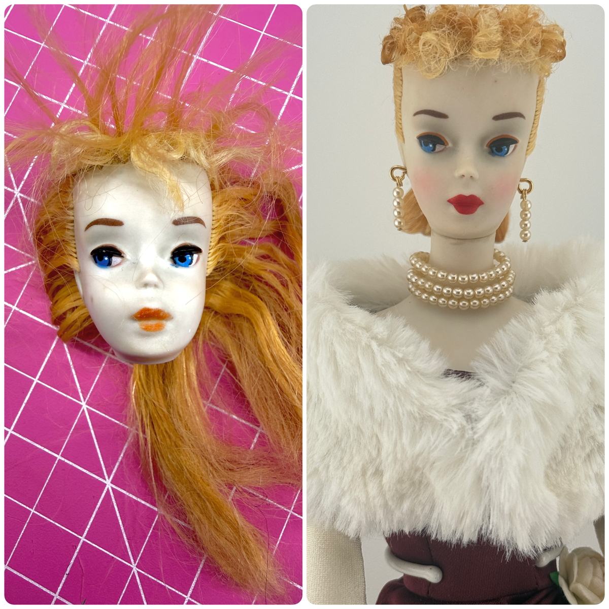 ENCHANTED EVENING AT THE COTTAGE
Restored Vintage #3 Ponytail Barbie