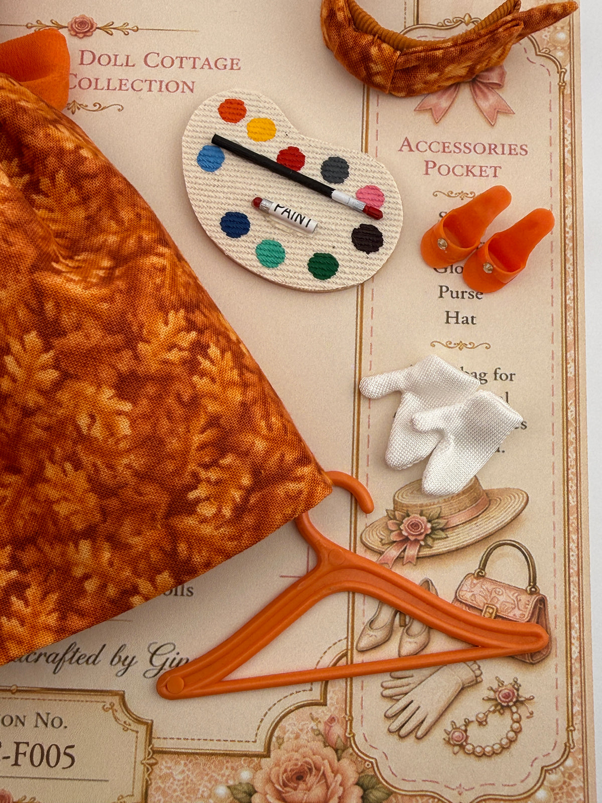 Modern Art — Autumn at the Cottage | Handmade Barbie Fashion Ensemble